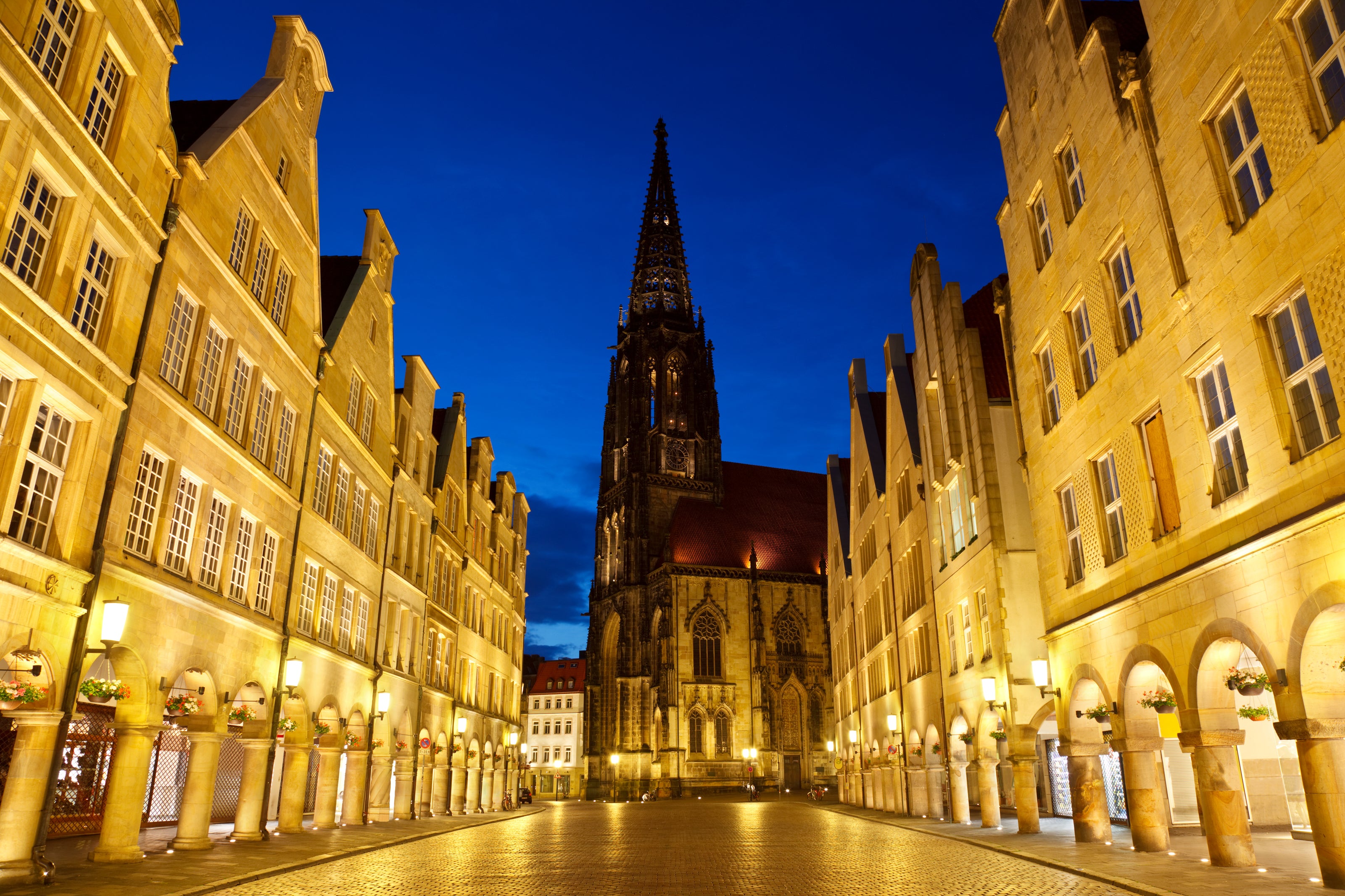 Münster - Roggenmarkt - Prinzipalmarkt