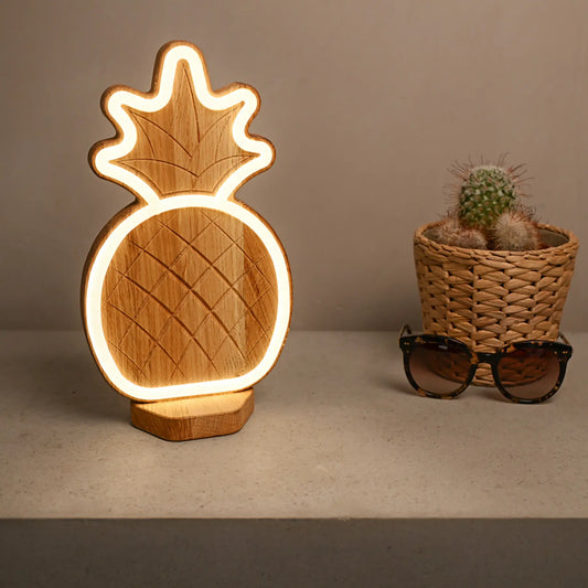 Lignulux DUAL-COLOR Anna the Pineapple – LED Neon Lamp