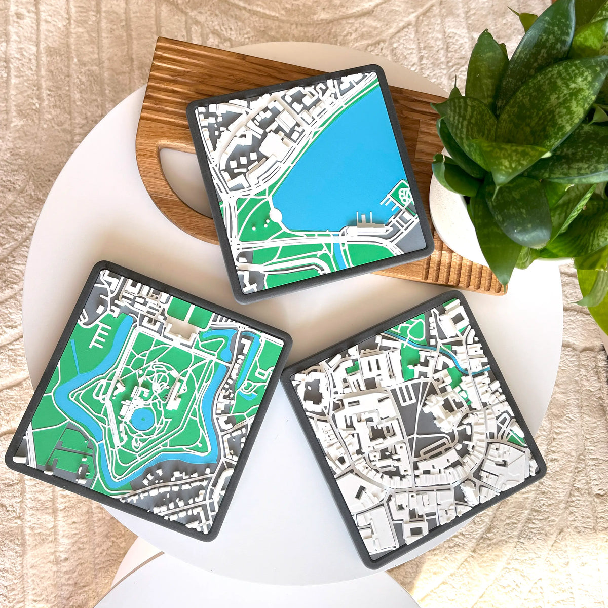 Munster in 3D: Castle - 3D-Printed City Model