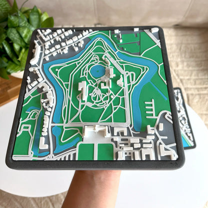 Munster in 3D: Castle - 3D-Printed City Model