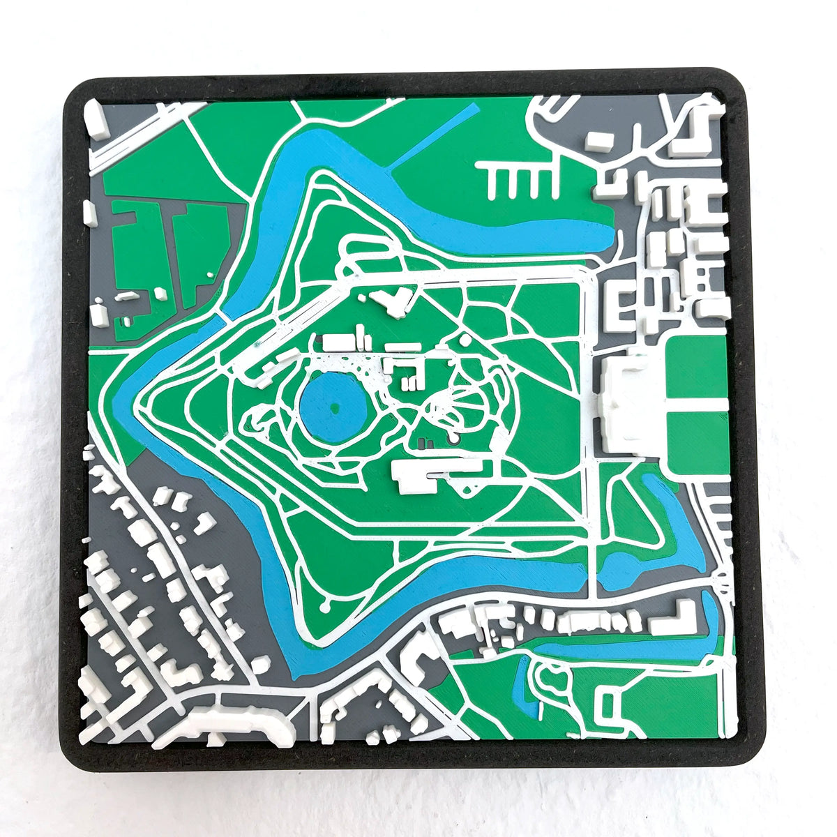 Munster in 3D: Castle - 3D-Printed City Model