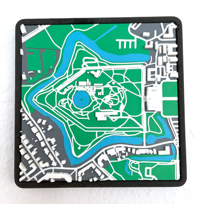 Munster in 3D: Castle - 3D-Printed City Model
