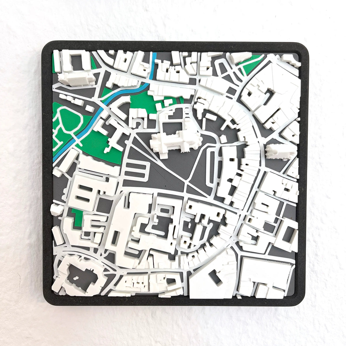 Munster in 3D: City Center - 3D-Printed City Model