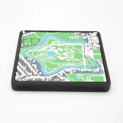 Munster in 3D: Castle - 3D-Printed City Model