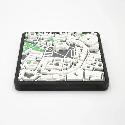 Munster in 3D: City Center - 3D-Printed City Model