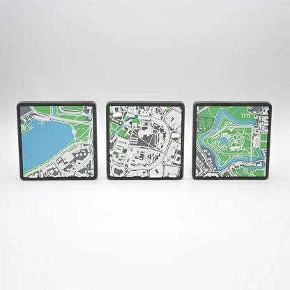 Munster en 3D: Set de 3 - Maqueta urbana en impresion 3D