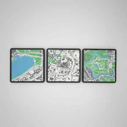 Munster en 3D: Set de 3 - Maqueta urbana en impresion 3D
