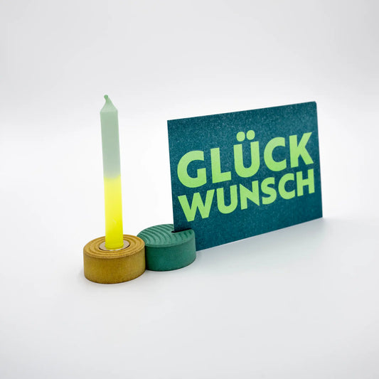 Ringcut – Candle Holder + Card Holder