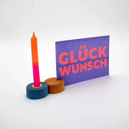Ringcut – Candle Holder + Card Holder