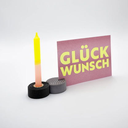 Ringcut – Candle Holder + Card Holder
