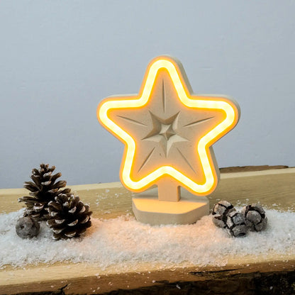 DUAL-COLOR Leo the Glowing Star – LED Lamp