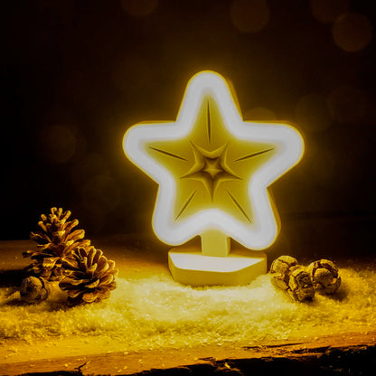 DUAL-COLOR Leo the Glowing Star – LED Lamp