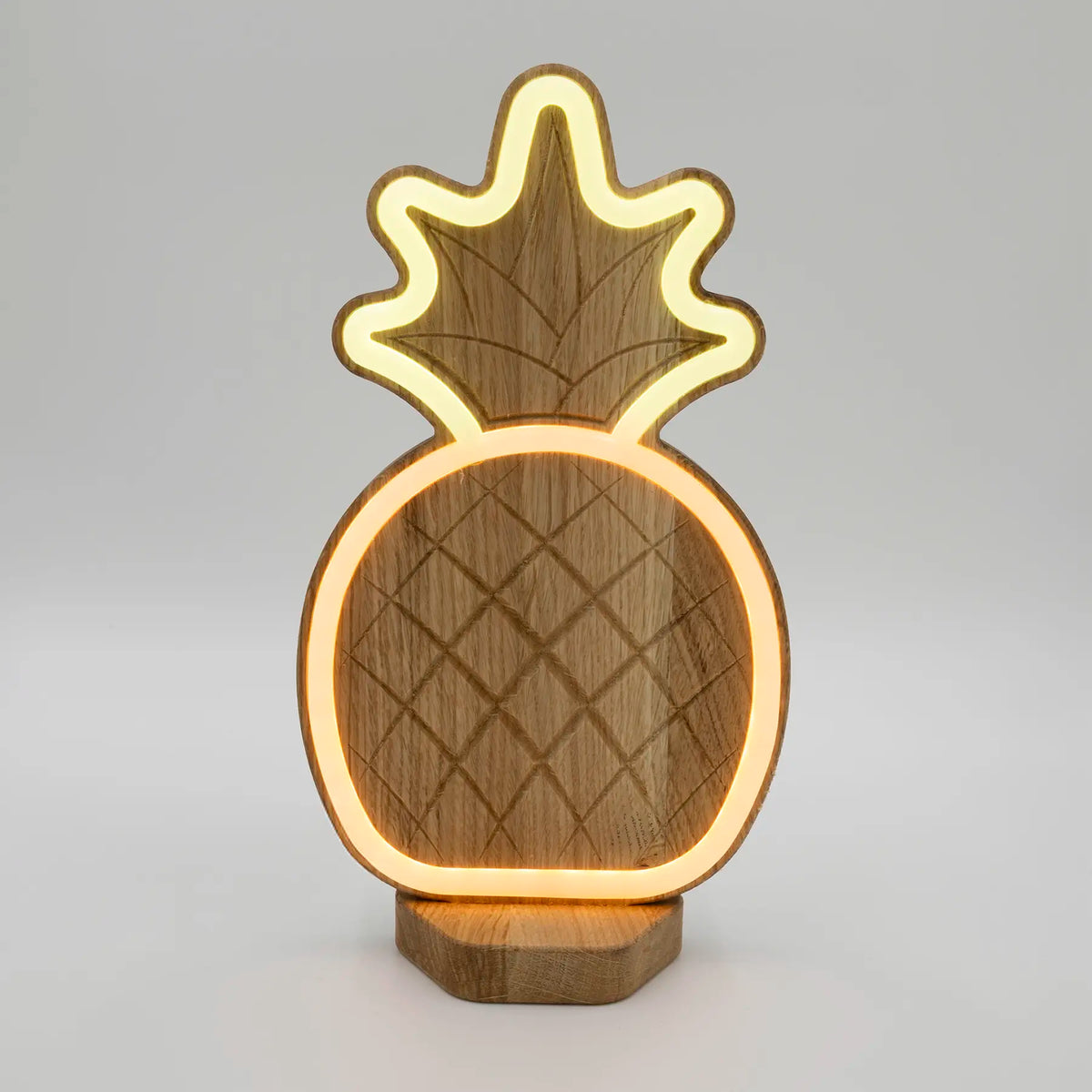 Lignulux DUAL-COLOR Anna the Pineapple – LED Neon Lamp