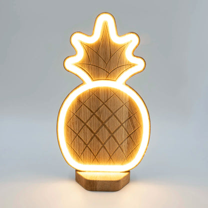 Lignulux DUAL-COLOR Anna the Pineapple – LED Neon Lamp