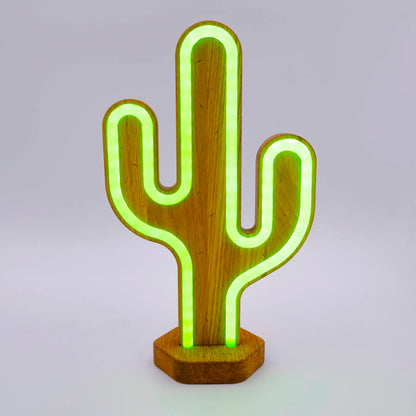 Lignulux DUAL-COLOR Tropical Trio – LED Neon Lamp Set