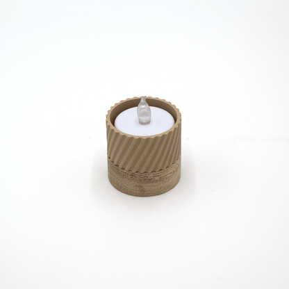 Columina "Curvy"  – Design LED-Teelichthalter von der Factory