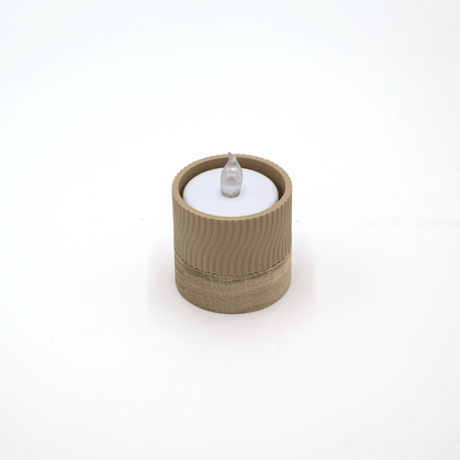 Columina "Wavy"  – Design LED-Teelichthalter von der Factory