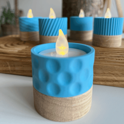 Columina "Bubbles"  – Design LED-Teelichthalter von der Factory