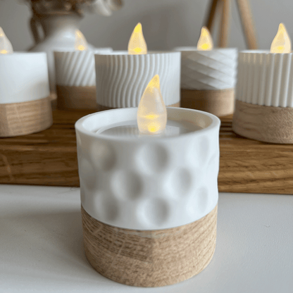 Columina "Bubbles"  – Design LED-Teelichthalter von der Factory