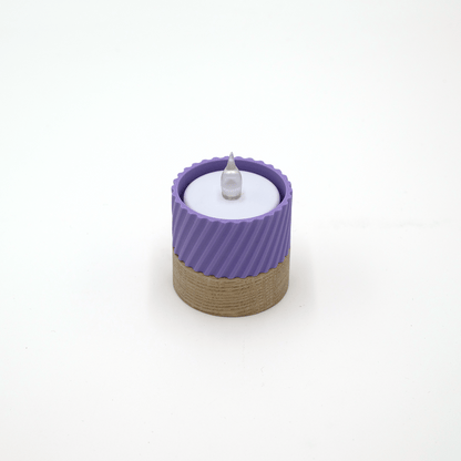 Columina "Curvy"  – Design LED-Teelichthalter von der Factory