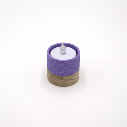 Columina "Waffles"  – Design LED-Teelichthalter von der Factory