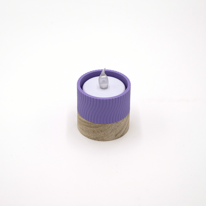 Columina "Wavy"  – Design LED-Teelichthalter von der Factory