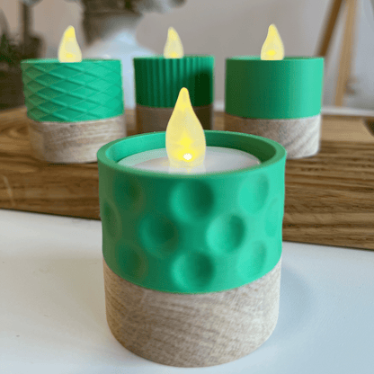 Columina "Bubbles"  – Design LED-Teelichthalter von der Factory