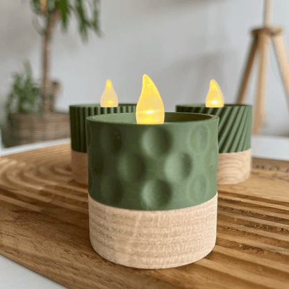 Columina "Bubbles"  – Design LED-Teelichthalter von der Factory