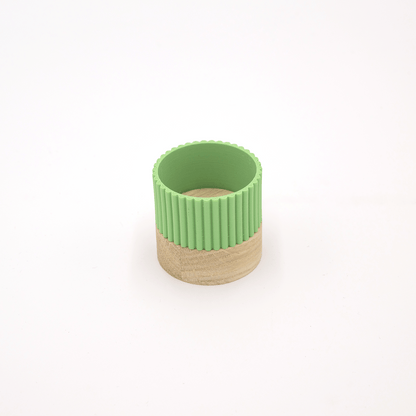 Columina "Riffled"  – Design LED-Teelichthalter von der Factory