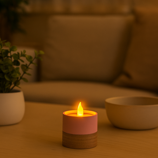 Columina "Pure"  – Design LED-Teelichthalter von der Factory