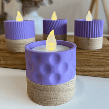 Columina "Bubbles"  – Design LED-Teelichthalter von der Factory