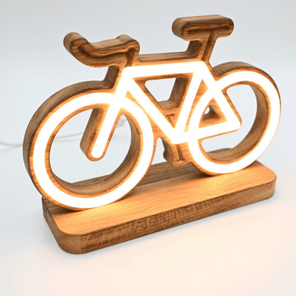 Lignulux Lena die Leeze – Fahrrad LED Neonlampe von der Factory