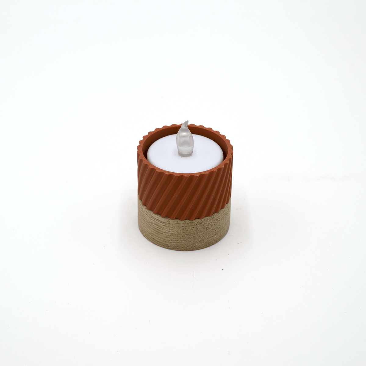 Columina "Curvy"  – Design LED-Teelichthalter von der Factory