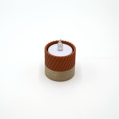 Columina "Curvy"  – Design LED-Teelichthalter von der Factory