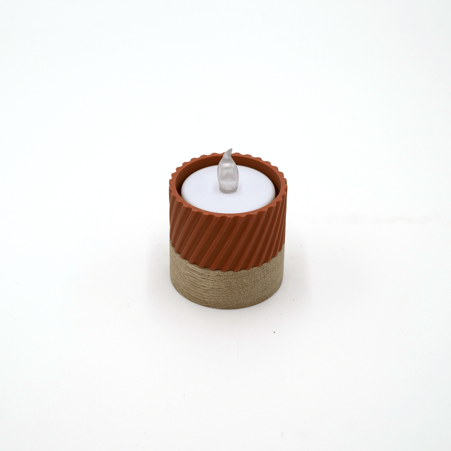 Columina "Curvy"  – Design LED-Teelichthalter von der Factory
