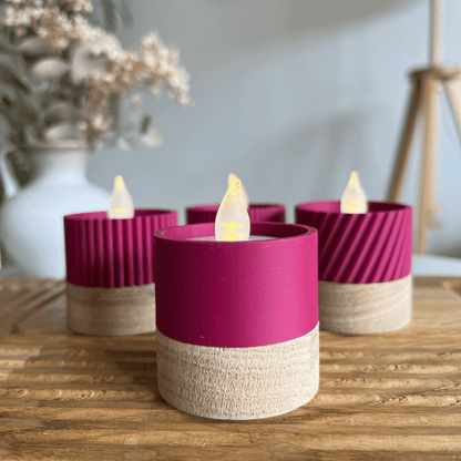 Columina "Pure"  – Design LED-Teelichthalter von der Factory