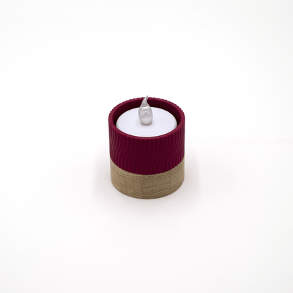 Columina "Wavy"  – Design LED-Teelichthalter von der Factory