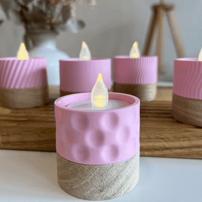 Columina "Bubbles"  – Design LED-Teelichthalter von der Factory