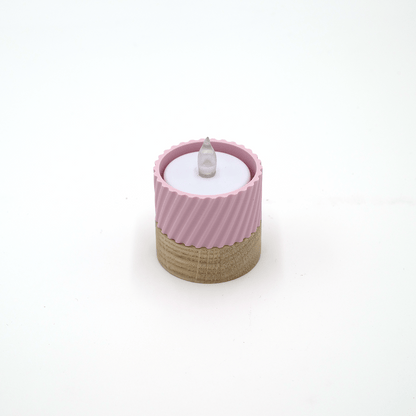 Columina "Curvy"  – Design LED-Teelichthalter von der Factory