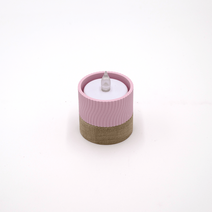 Columina "Wavy"  – Design LED-Teelichthalter von der Factory