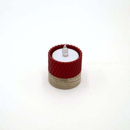 Columina "Curvy"  – Design LED-Teelichthalter von der Factory