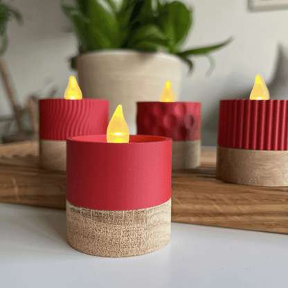 Columina "Pure"  – Design LED-Teelichthalter von der Factory