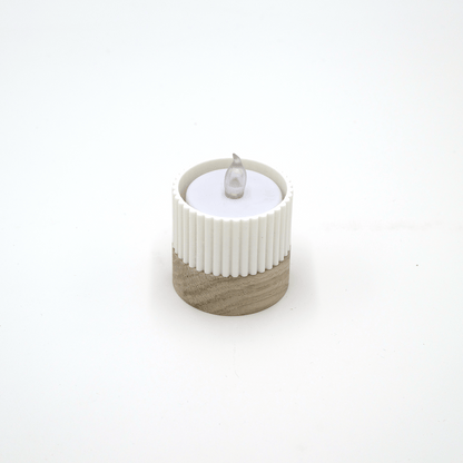 Columina "Riffled"  – Design LED-Teelichthalter von der Factory