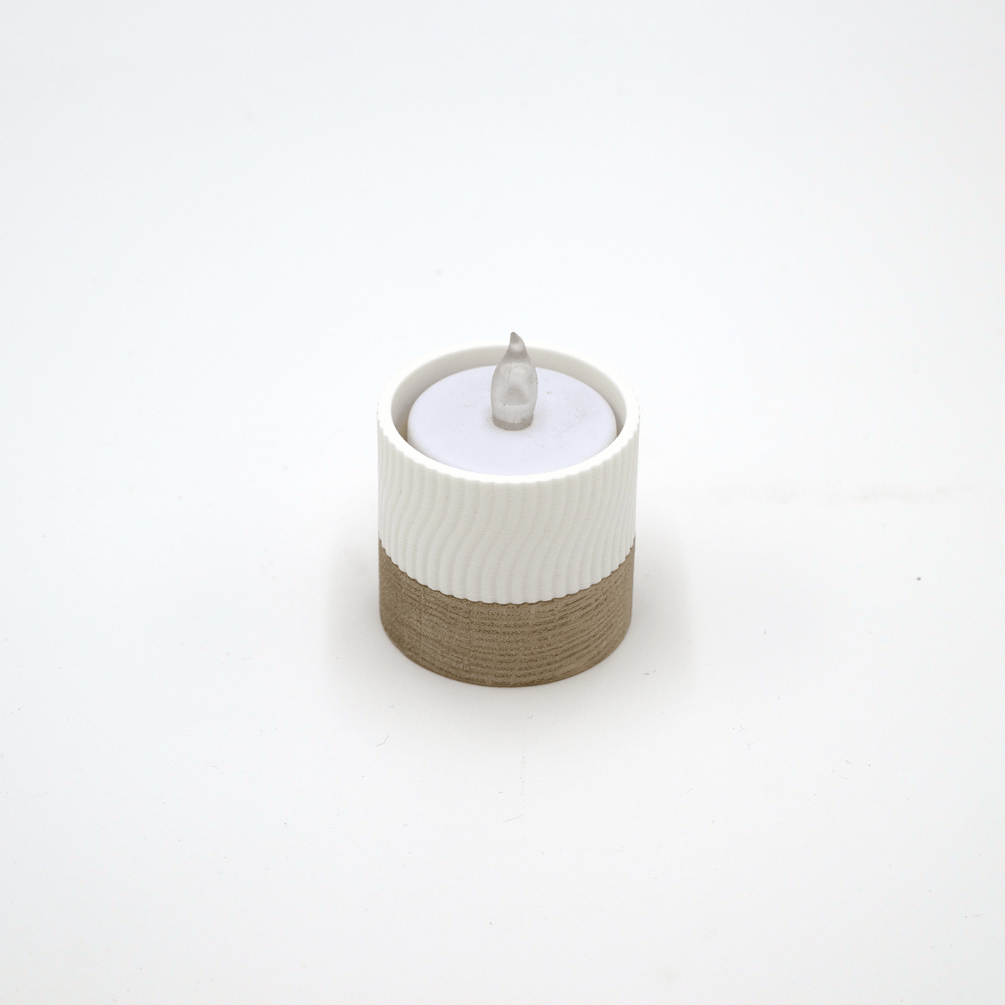 Columina "Wavy"  – Design LED-Teelichthalter von der Factory
